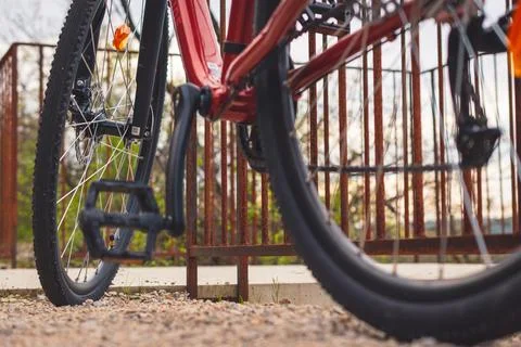A close-up of a bicycle Stock Photos