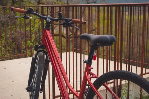 A close-up of a bicycle Stock Photos