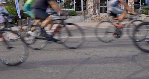 Close-up of Bicycles Stock Footage 118949812
