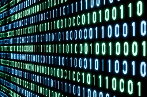  Close-up binary code Close-up binary code. Computer language, network sys... Foto stock