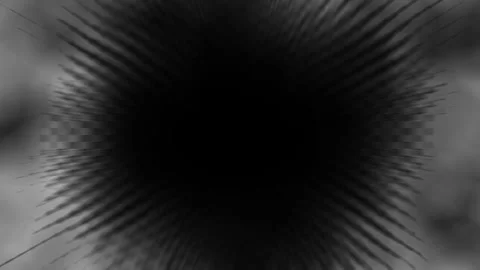Close-up black and white eyelashes with dramatic lighting and depth of field Stock Footage 332866601