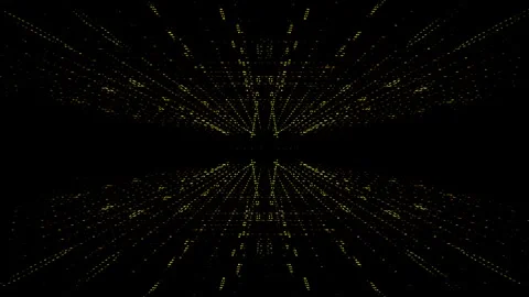 Close up of a black background with a yellow light Stock-Footage 282113721