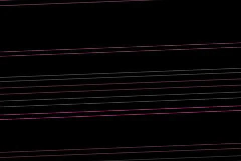 Close-up of black electrical wires on a dark background Stock Illustration