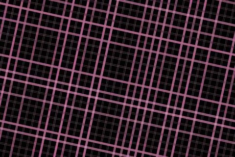 Close-up of black fabric with red and white plaid pattern Stockillustratie