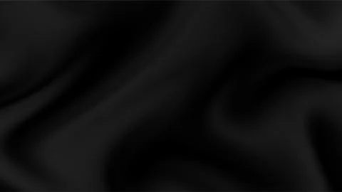 Close-up of Black Fabric Texture with Soft Folds and Shadows. 스톡 일러스트