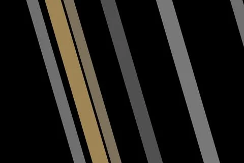 Close-up of black, gray, and brown striped road lines Stock Illustration
