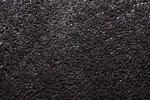 Close up of a black leather texture. Abstract background for design. Stock Photos