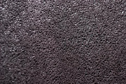 Close up of a black leather texture. Abstract background for design. Stock Photos