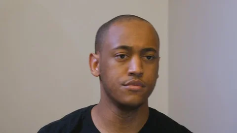 Close up of Black man putting on face mask Free Stock Footage 126747764