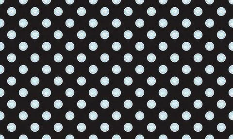 Close-up of black surface with white dotted pattern Stock Illustration