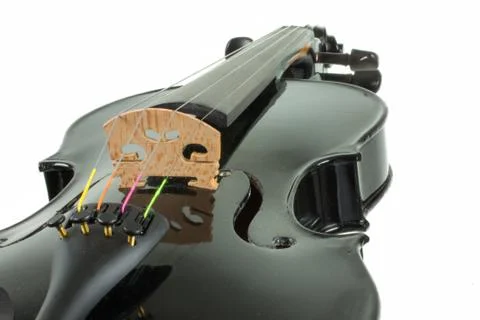 Close up of Black Violin Stock Photos