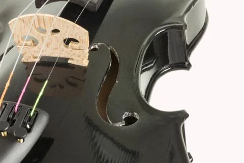 Close up of Black Violin Stock Photos