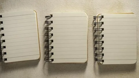 Close up of a blank books 库存照片