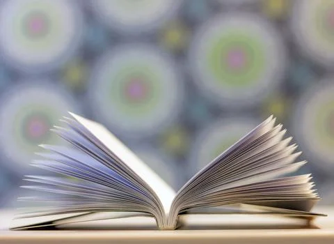 Close up blank notebook Stock Illustration