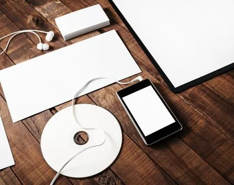 Close-up of blank stationery Stock Photos