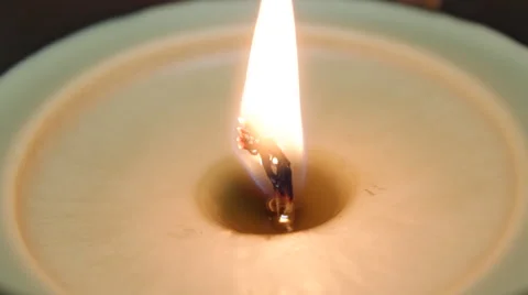 Close Up Blowing Out Candle 動画素材 46130414