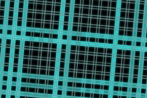 Close-up of blue and black plastic grid or mesh pattern Stock Illustration
