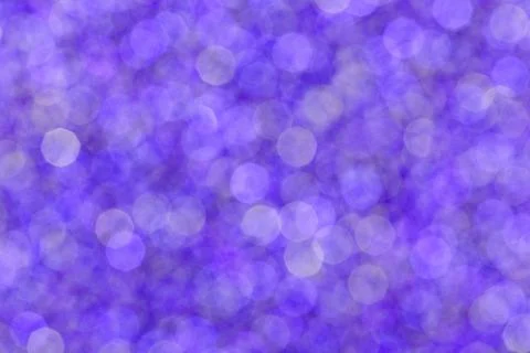 Close up of blue bokeh abstract light background. Stock Photos