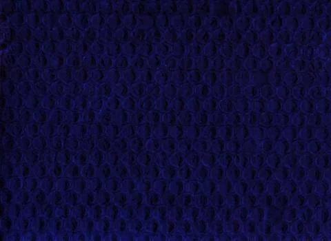 Close up of blue bubble wrap Ilustração Stock