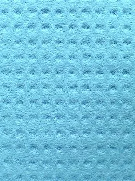Close-up of a Blue Cleaning Sponge Texture Stock Photos