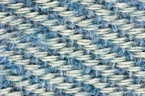 Close-Up of a blue colored fabric pattern for background purpose Detailed ... Stock Photos