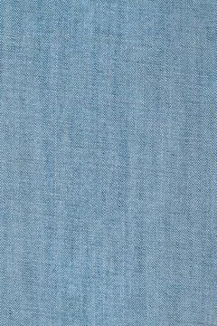 Close up of blue denim fabric texture with diagonal weave pattern Stock Photos