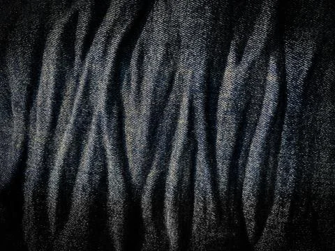 Close up blue denim pattern texture Stock Photos