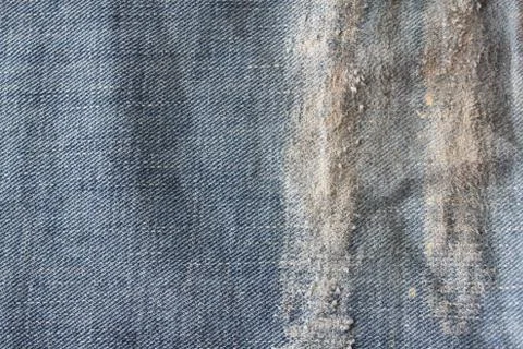 Close - up of the blue jeans Stock Photos