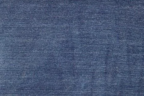 Close Up Blue Jeans Textile Surface Woven Denim Fabric Pattern 写真素材