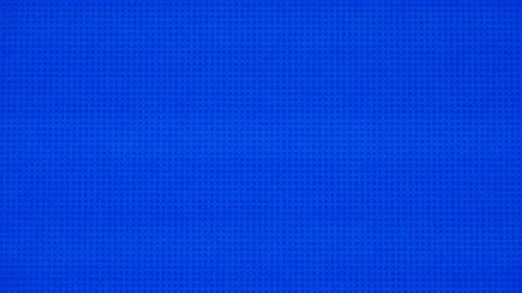 Close up of Blue LED Light Panel Displaying Vivid Pixels Foto stock