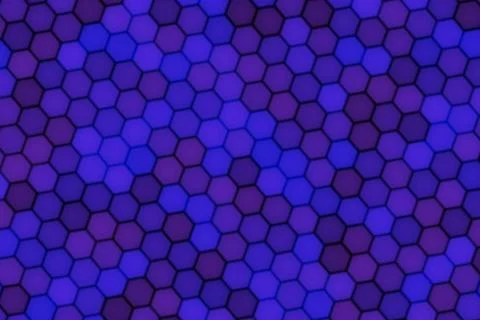 Close-up of blue led lights creating a vibrant pattern Stock Illustration