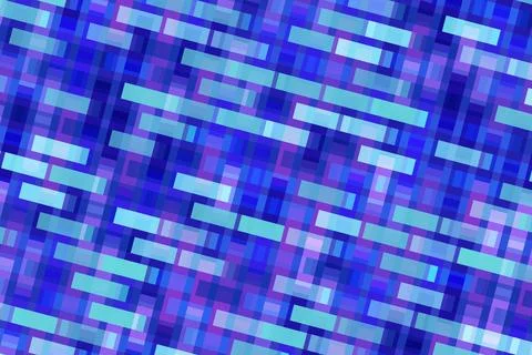 Close-up of blue led lights on a digital display Stock Illustration