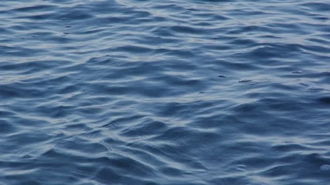 Close up of blue ocean water surface. 库存影片 94140537