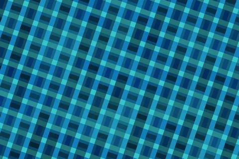 Close-up of blue pixelated digital pattern background Stock Illustration