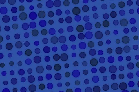 Close-up of blue plastic bubbles on a textured surface Ilustração Stock