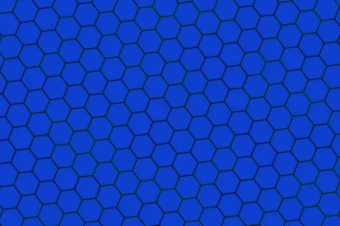 Close-up of blue textured honeycomb pattern background 스톡 일러스트