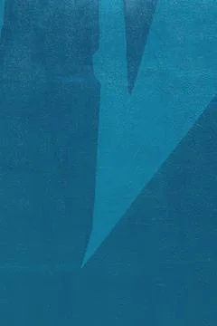 Close up of blue urban wall texture Illustrazione stock