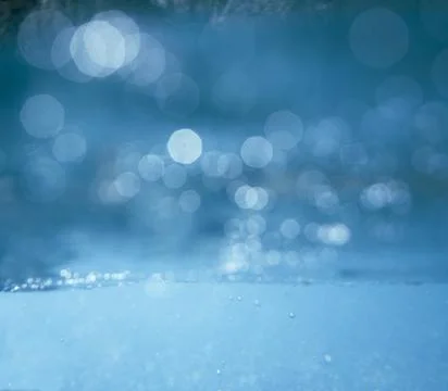 Close up of blue water surface texture background Stock Photos
