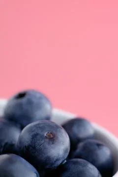 Close up blueberries Stock Photos