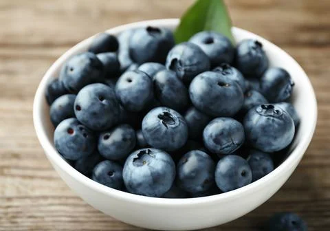 Close up Blueberries Stock Photos