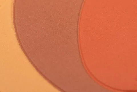 Close up of blush texture. Stock Photos