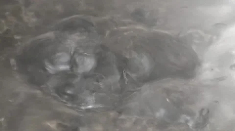Close-up of boiling water Video stock 44950930