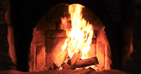 Close up bonfire flames of camping fire Stock Footage 108825889