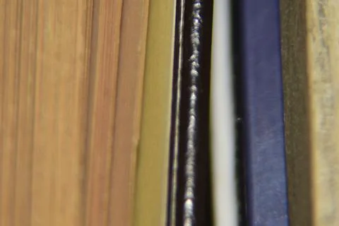 Close up of a book paper sheets abstract texture background 스톡 사진