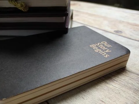 Close up book Stock Photos