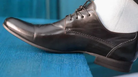 Close-up on boot Stock Footage 59662760