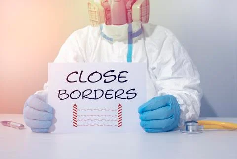Close borders Stock Photos