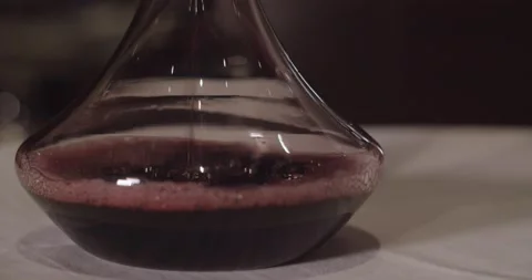 A close up of a bottle Stock Footage 155464926