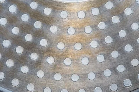 Close up bottom texture of used pan Stock Photos