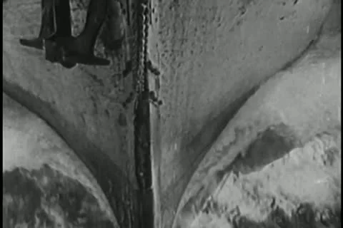 Close-up of bow of ship sailing on ocean Stock Footage 11356169